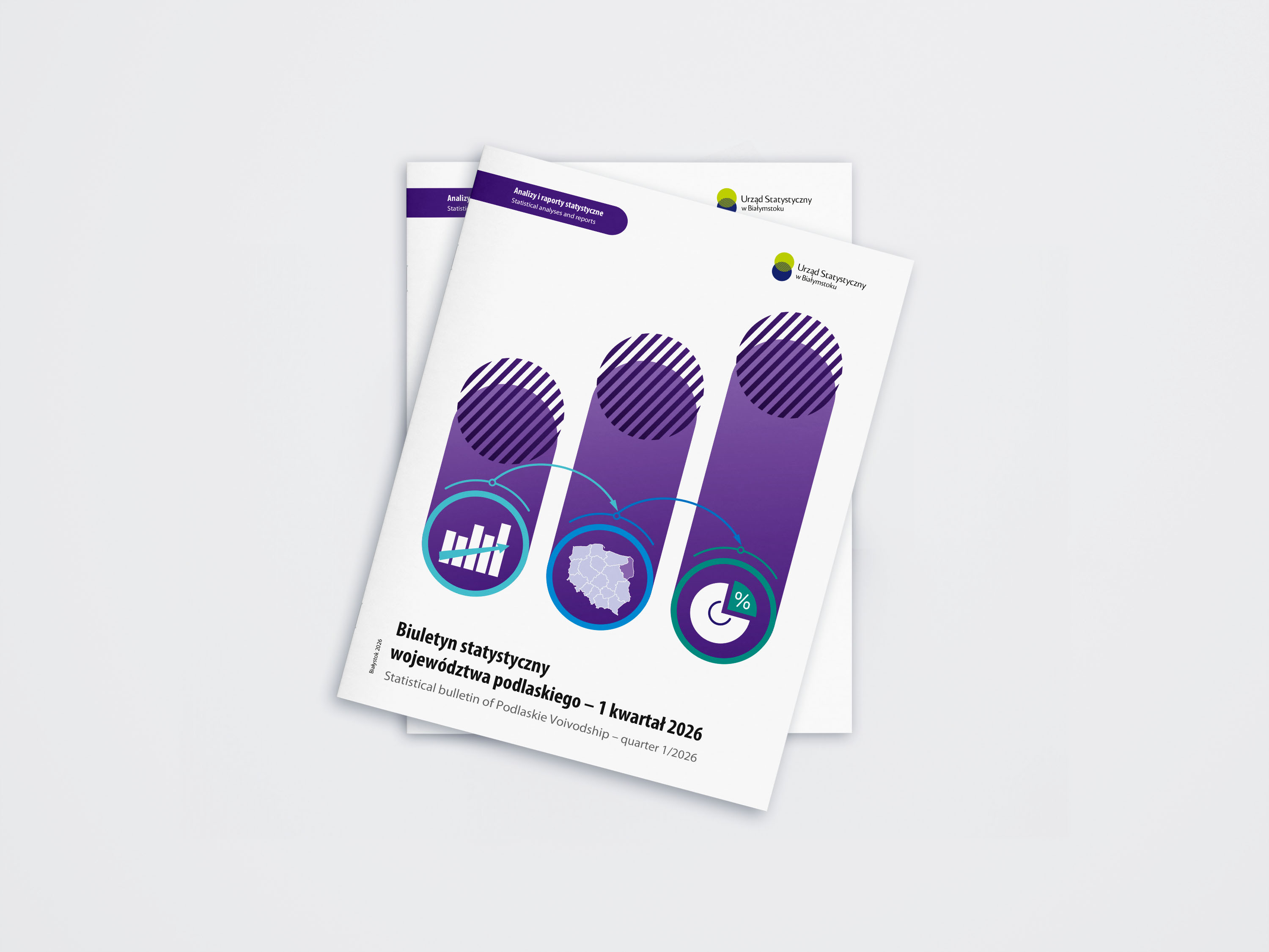 Mockup Statistical bulletin of Podlaskie Voivodship - quarter 1/2026