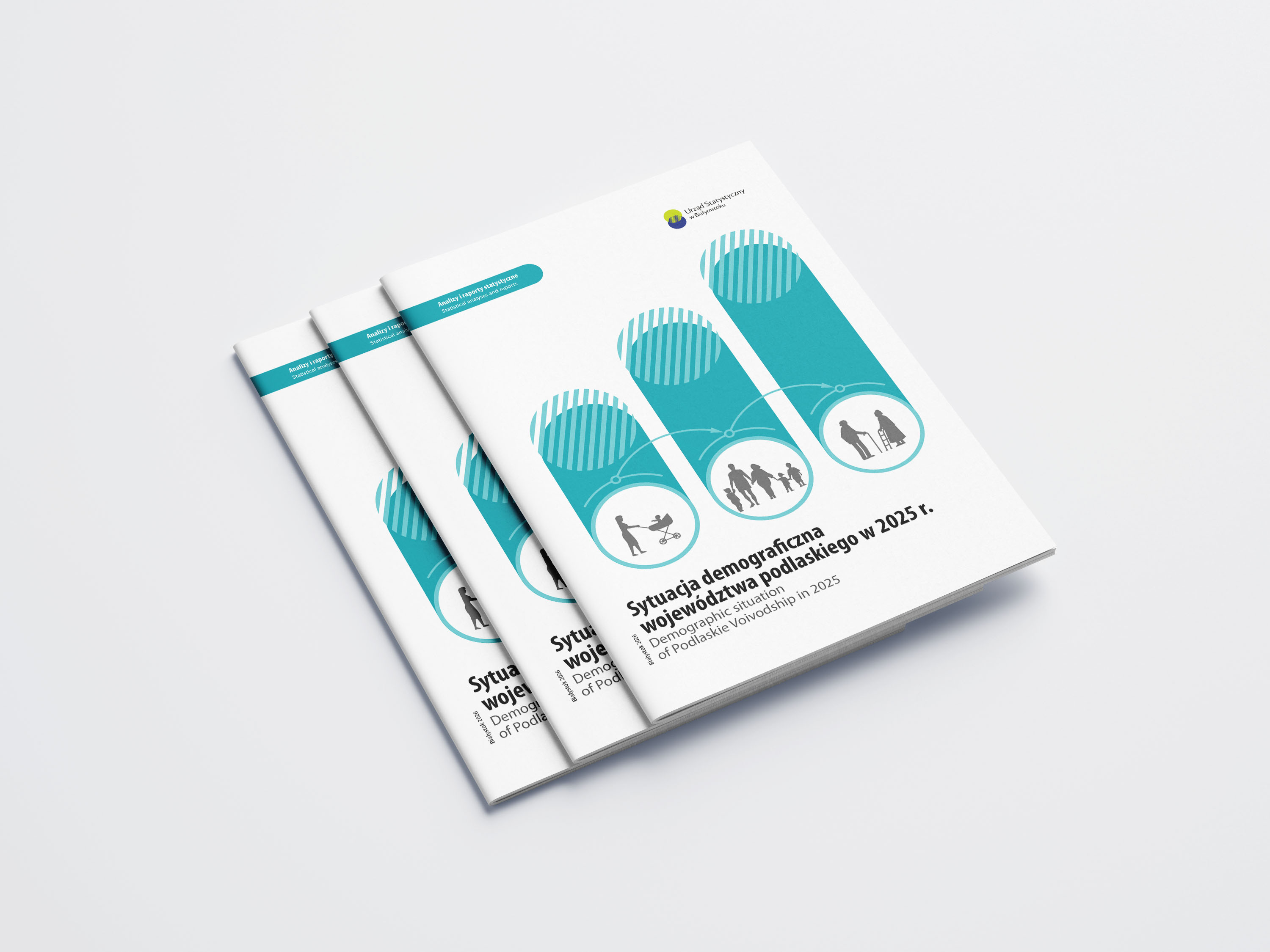 Mockup of publication Demographic situation of Podlaskie Voivodship in 2025
