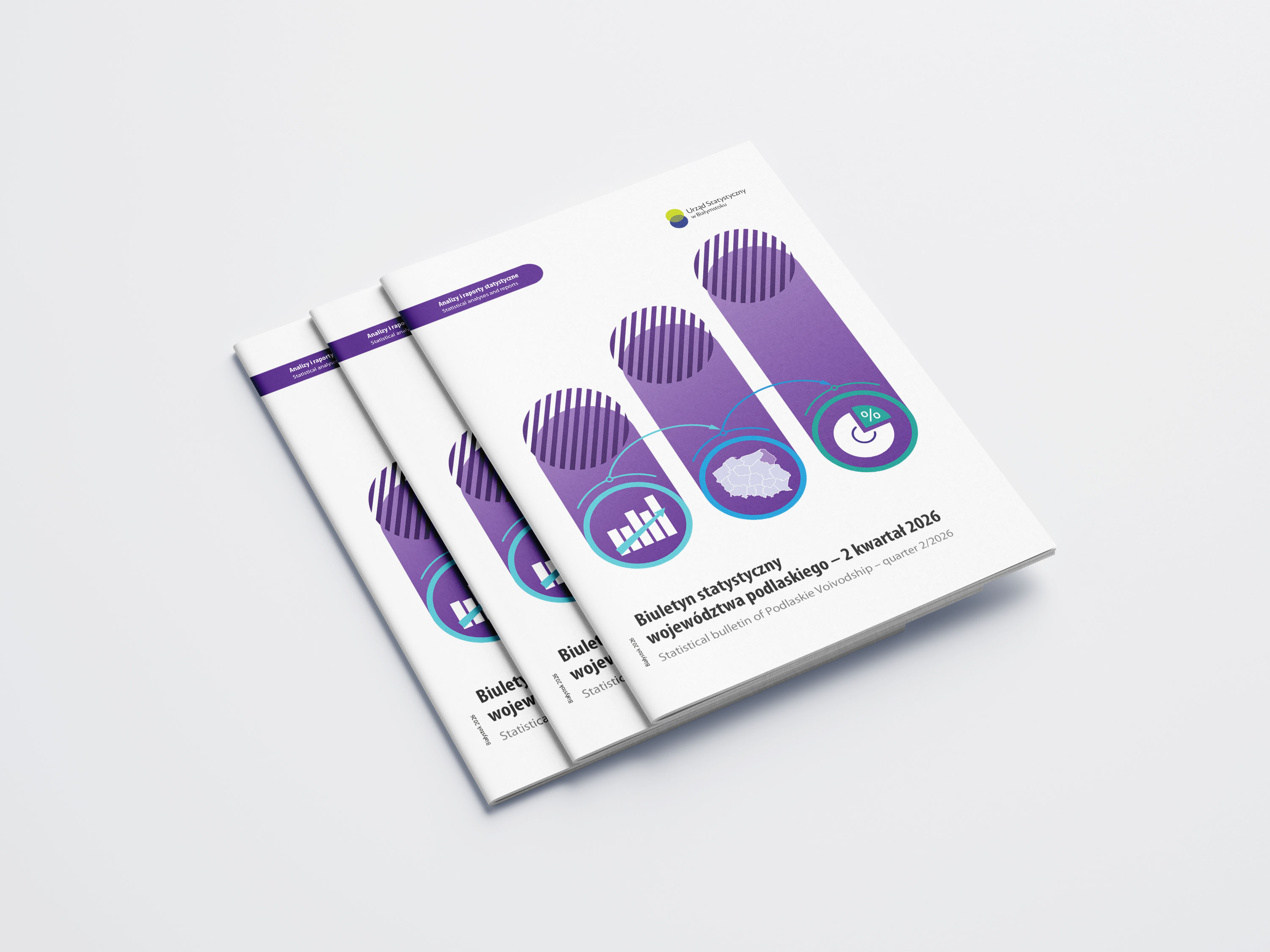 Mockup Statistical bulletin of Podlaskie Voivodship - quarter 2/2026