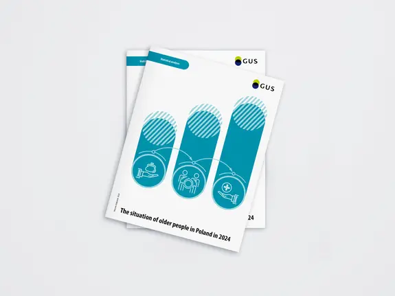 Mockup The situation of older people in Poland in 2024