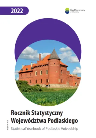 Powiększ obraz: cover  of  Statistical  Yearbook  of  Podlaskie  Voivodship  2022